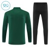 Criança AC Milan Quarter-Zip Sweat de Treino 2025-26 Verde