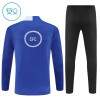 Criança Chelsea Quarter-Zip Sweat de Treino 2025-26 Azul