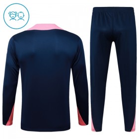 Criança FC Barcelona Quarter-Zip Sweat de Treino 2025-26 Azul