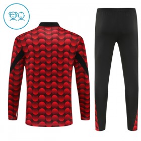 Criança Feyenoord Rotterdam Quarter-Zip Sweat de Treino 2025-26 Vermelha