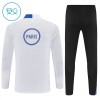 Criança Paris Saint-Germain Quarter-Zip Sweat de Treino 2025-26 Branca