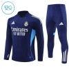 Criança Real Madrid Quarter-Zip Sweat de Treino 2025-26 Navy