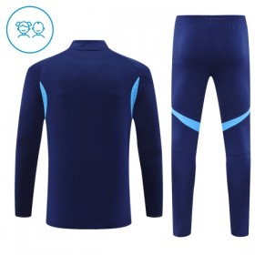 Criança Real Madrid Quarter-Zip Sweat de Treino 2025-26 Navy