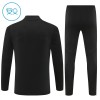 Criança Real Madrid Quarter-Zip Sweat de Treino 2025-26 Preta