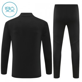 Criança Real Madrid Quarter-Zip Sweat de Treino 2025-26 Preta