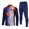 FC Barcelona Quarter-Zip Sweat de Treino 2025-26 Azul