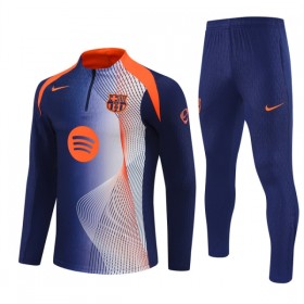 FC Barcelona Quarter-Zip Sweat de Treino 2025-26 Azul