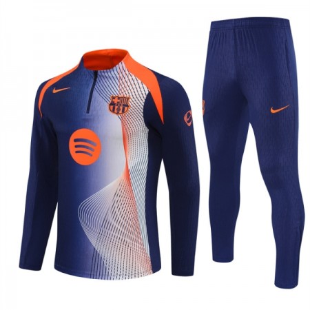 FC Barcelona Quarter-Zip Sweat de Treino 2025-26 Azul