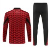 Feyenoord Rotterdam Quarter-Zip Sweat de Treino 2025-26 Vermelha