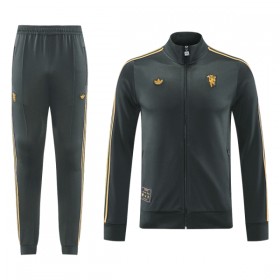 Manchester United Casaco de Treino Conjunto 2025-26 Preta