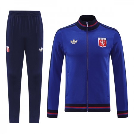 Olympique Lyonnais Casaco de Treino Conjunto 2025-26 Azul