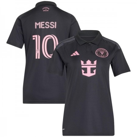 Camisola Inter Miami CF Messi 10 Mulher 2º Equipamento 2026 Manga Curta