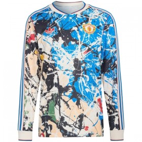 Camisola Manchester United Stone Roses 2025-26 Manga Comprida