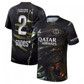 Camisola Paris Saint-Germain Hakimi 2 Night Edition 2025-26 Manga Curta