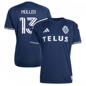 Camisola Vancouver Whitecaps Muller 13 2º Equipamento 2026 Manga Curta