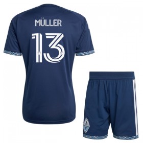 Camisola Vancouver Whitecaps Muller 13 Criança 2º Equipamento 2026 Manga Curta