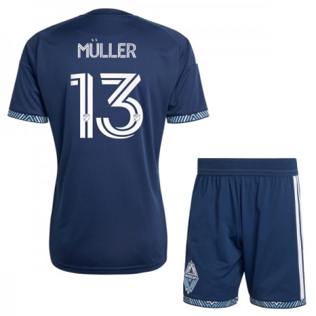 Camisola Vancouver Whitecaps Muller 13 Criança 2º Equipamento 2026 Manga Curta