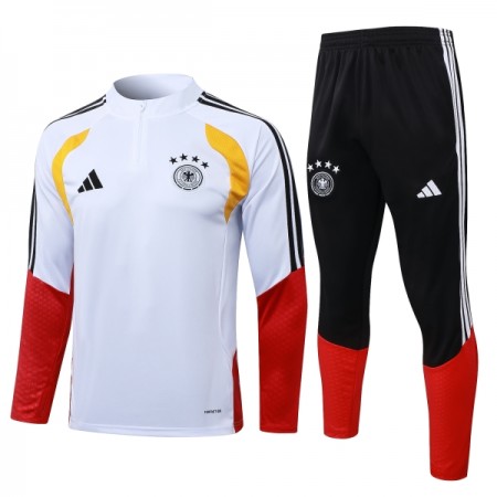 Alemanha Quarter-Zip Sweat de Treino 2026-27 Branca