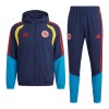 Colômbia Casaco Capuz Treino 2026-27 Navy