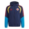 Colômbia Casaco Capuz Treino 2026-27 Navy