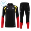 Criança Alemanha Quarter-Zip Sweat de Treino 2026-27 Preta