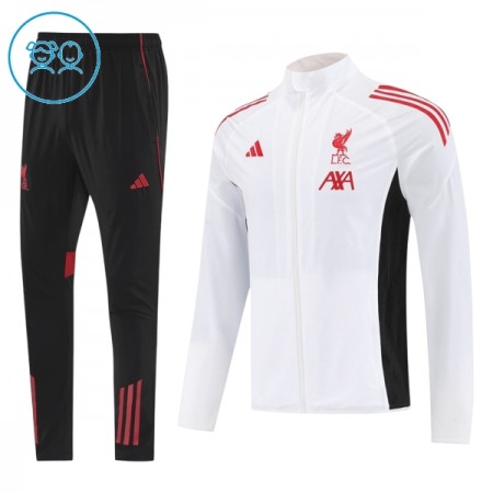 Criança Liverpool Casaco de Treino Conjunto 2025-26 Branca