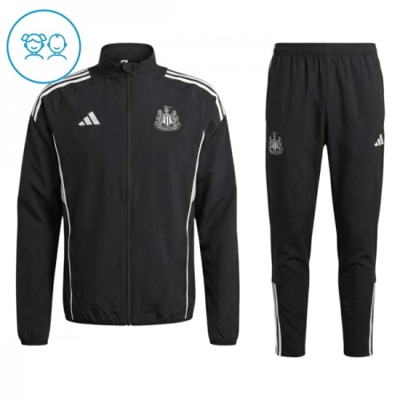 Criança Newcastle United Casaco de Treino Conjunto 2025-26 Preta