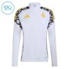 Criança Real Madrid Quarter-Zip Sweat de Treino 2026-27 Branca
