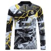 Real Madrid Marvel Quarter-Zip Sweat de Treino 2026-27 Preta