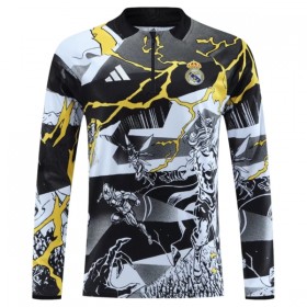 Real Madrid Marvel Quarter-Zip Sweat de Treino 2026-27 Preta