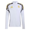 Real Madrid Quarter-Zip Sweat de Treino 2026-27 Branca
