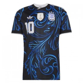 Camisola Argentina Messi 10 2º Equipamento Mundial 2026 Manga Curta