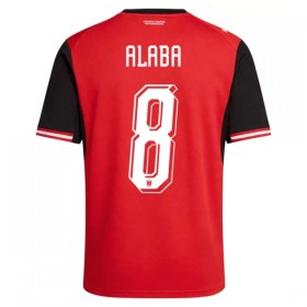 Camisola Áustria Alaba 8 1º Equipamento Mundial 2026 Manga Curta