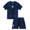 Camisola Brasil Criança 2º Equipamento Mundial 2026 Manga Curta
