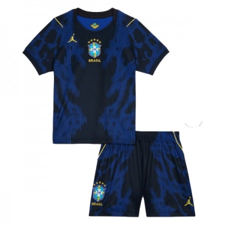 Camisola Brasil Criança 2º Equipamento Mundial 2026 Manga Curta