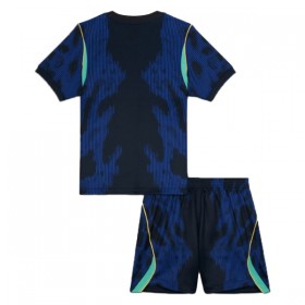 Camisola Brasil Criança 2º Equipamento Mundial 2026 Manga Curta