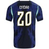 Camisola Brasil Estevao 20 2º Equipamento Mundial 2026 Manga Curta