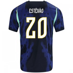 Camisola Brasil Estevao 20 2º Equipamento Mundial 2026 Manga Curta