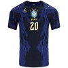 Camisola Brasil Estevao 20 2º Equipamento Mundial 2026 Manga Curta