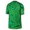 Camisola Brasil Guarda Redes 1º Equipamento Mundial 2026 Verde Manga Curta
