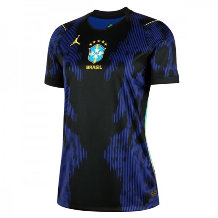Camisola Brasil Mulher 2º Equipamento Mundial 2026 Manga Curta