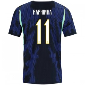 Camisola Brasil Raphinha 11 2º Equipamento Mundial 2026 Manga Curta