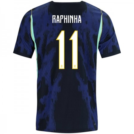 Camisola Brasil Raphinha 11 2º Equipamento Mundial 2026 Manga Curta