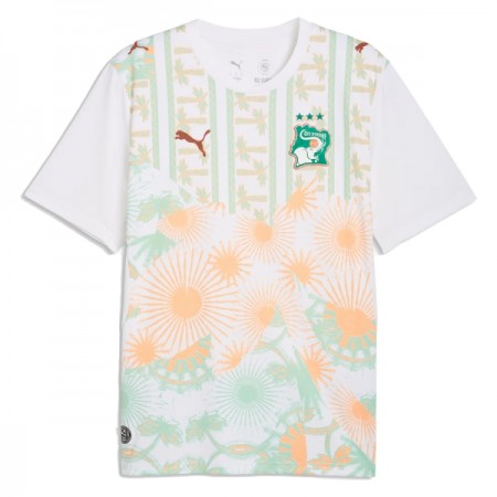 Camisola Costa do Marfim 2º Equipamento Mundial 2026 Manga Curta