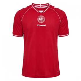 Camisola Dinamarca 1º Equipamento Mundial 2026 Manga Curta