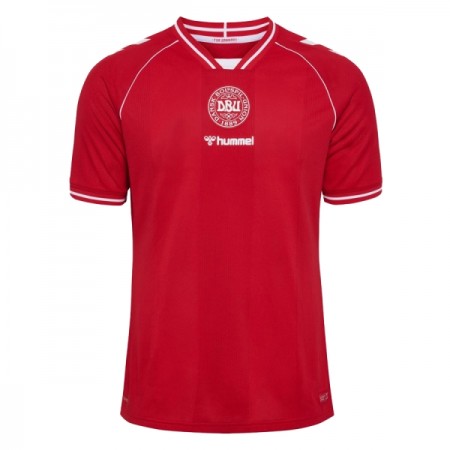 Camisola Dinamarca 1º Equipamento Mundial 2026 Manga Curta