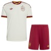 Camisola Espanha Criança 2º Equipamento Mundial 2026 Manga Curta