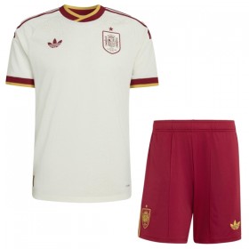 Camisola Espanha Criança 2º Equipamento Mundial 2026 Manga Curta