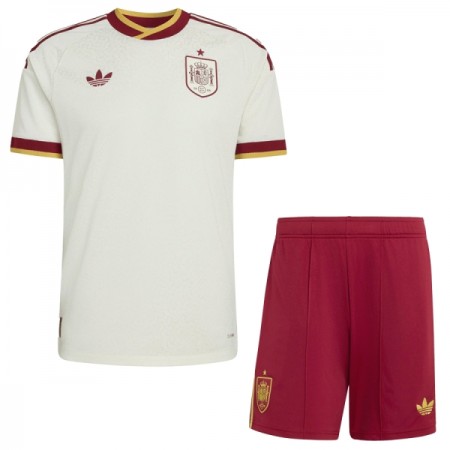 Camisola Espanha Criança 2º Equipamento Mundial 2026 Manga Curta