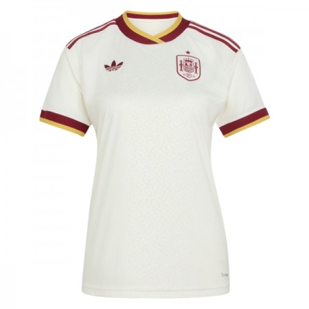 Camisola Espanha Mulher 2º Equipamento Mundial 2026 Manga Curta